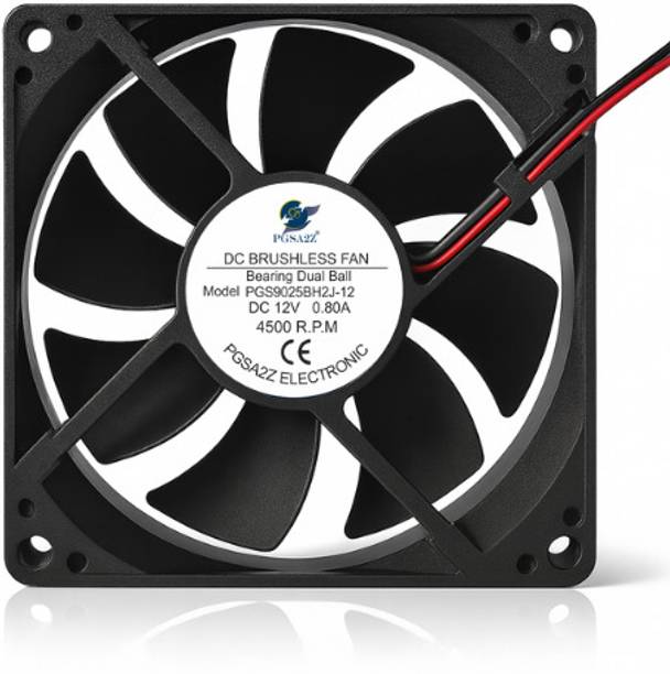 PGSA2Z 12V DC Brushless Cooling Fan, 120mm x 120mm, 3500 RPM Speed Controller Cooling Fan Cabinet Cooler