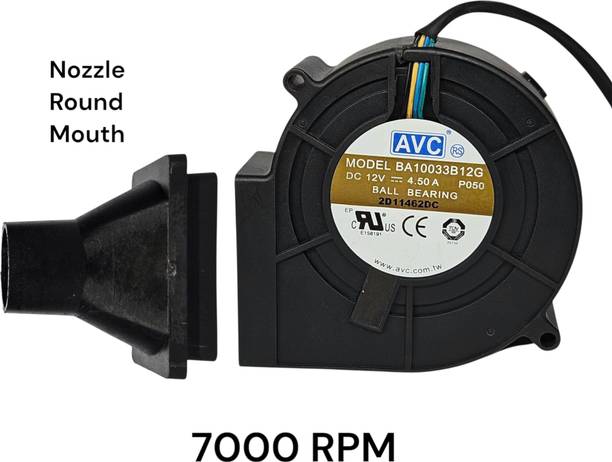 WONDERFLO BLACK AIR BA10033B12G 12VDC 4.50A 7000RPM DC BLOWER FAN Cooling Fan All in one Cooler