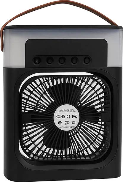 Casaquin Ac Mini Cooler Fan for Room Cooling Portable USB 3-Mode Aroma Diffuser Function Cooler