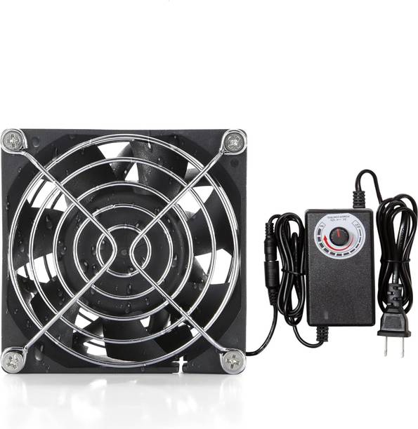 Enormity 80x38mm Computer Muffin Exhaust Fan Speed Controller 12V 5000RPM Variable Speed Cooler