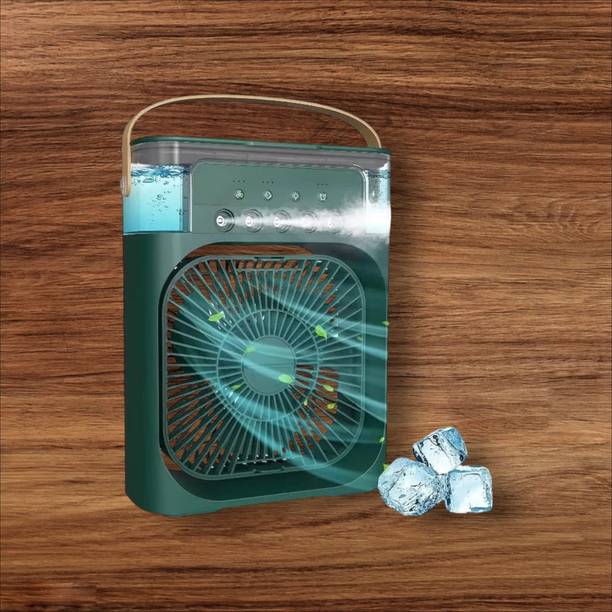 KRITAM Mini Air Cooler USB Desk Fan Personal Evaporative Cooling Fan Laptop Cooler