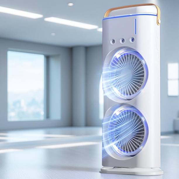 MY BABY LOVE A PERFECT CARE Mini Desk Fan with Cold Air & Spray Function Cooler