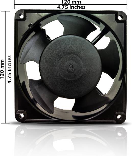 COMFCON 220V AC Cooling Fan, Axial Fan Size 4.75" x 4.75" 1.5" (120 MM) Exhaust Fan Cooling Fan All in one Cooler