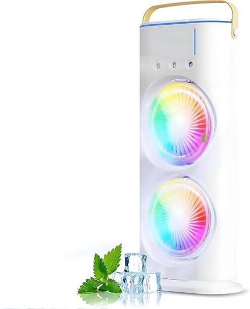 CAIXA DOUBLE SPRAY FAN DOUBLE SPRAY FAN USB Air Cooler