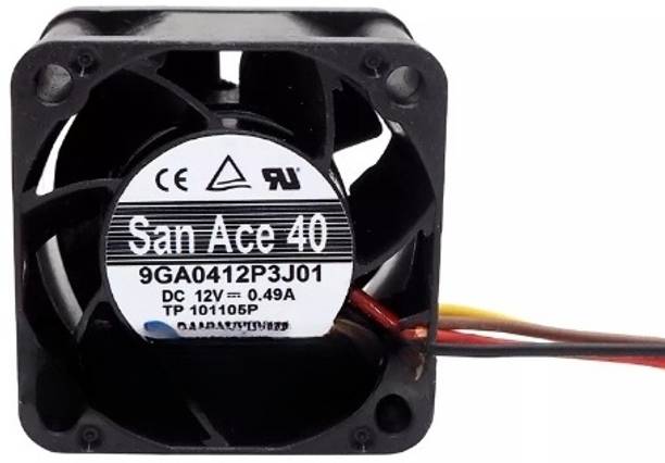 Enormity SanAce 9GA0412P3J01 Axial Fan 12V-0.49A DC Brushless Air Cooling Fan 4028mm 4Pin Fan with Heat Sinks All in one Cooler