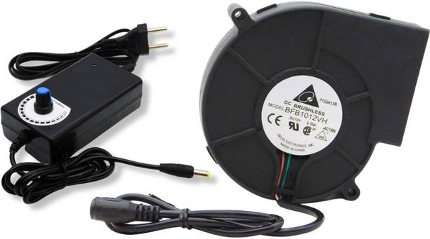 Electronic Spices High-Speed DC Blower 220V AC Powered Fan with Variable Speed Controller Airfoil Air Blower