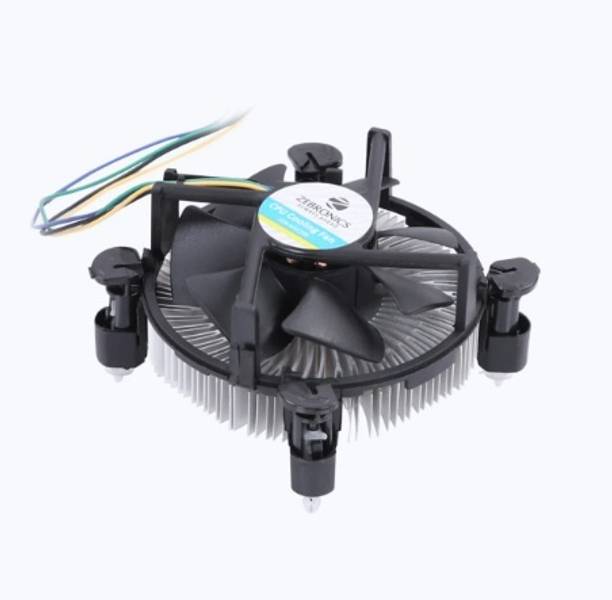 ZEBRONICS ZEB-MSC200 Socket 775/1150/1155/1156 CPU Cooler Cooling Fan All in one Cooler