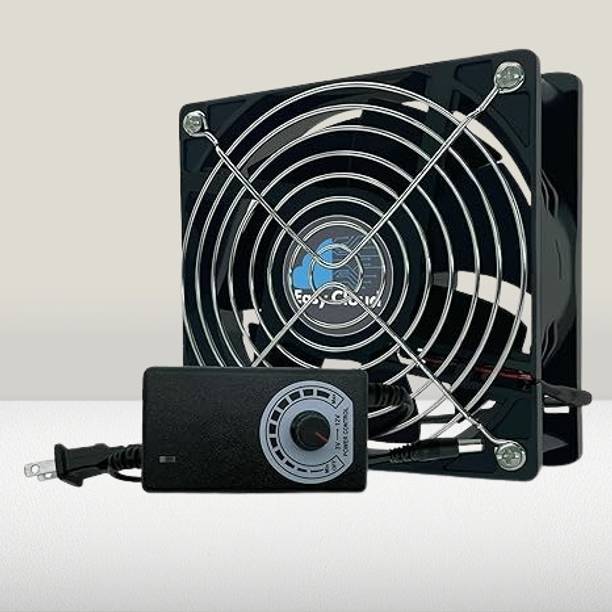 Enormity 120*38mm Computer Fan with AC Plug,Speed Controller 12V Case Cooling Fan 1pcs Cooler