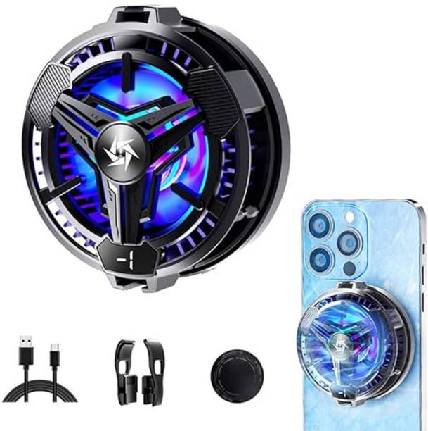 Elevea LED Gaming Mobile Cooler Fan: Perfect Gift for Mobile Gamers! Ergonomic Cooling Pad