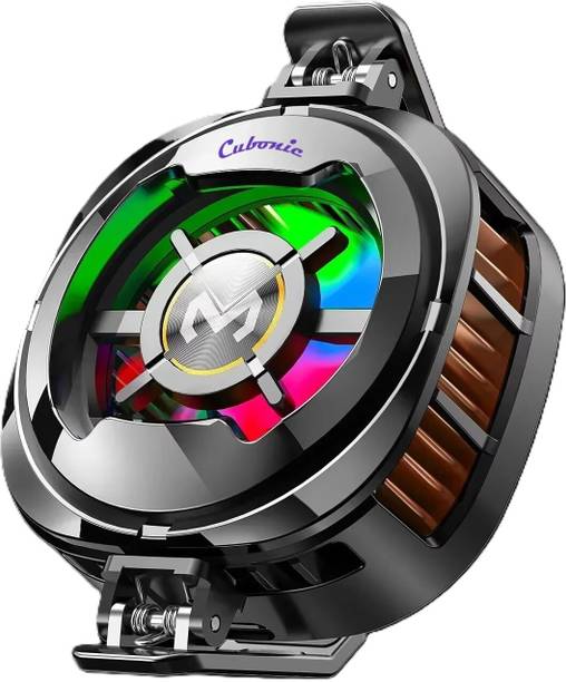 Cubonic X Memo CX06 Active Magnetic IceMag Vortex Engine with Semiconductor Technology 1 Fan Ergonomic Cooling Pad with Adjustable Height