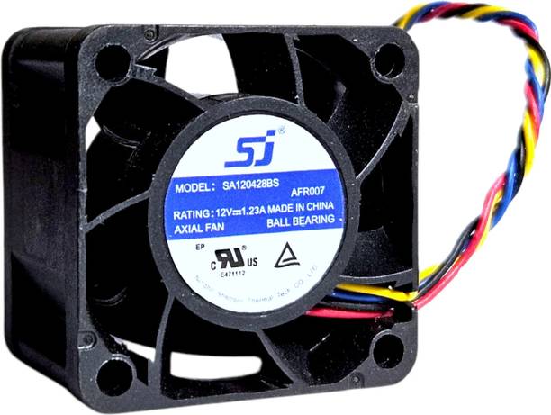 WONDERFLO BLACK AIR SA120428BS 12VDC 1.23A 40x40x28mm 28000RPM 4 WIRES DC COOLING FAN Cooling Fan All in one Cooler