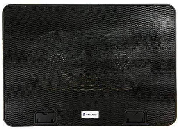 LAPCARE Fan Cooling Pad 2 Fan Ergonomic Cooling Pad with Adjustable Height