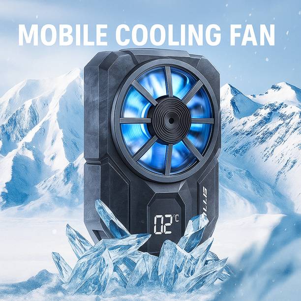 MOOZMOB DLA3 Mobile Phone Cooler Fan Phone Cooling Fan Gadget Cooling Pad