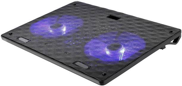 Mebako Cooling Pad NC3300, USB Powered Laptop Cooling Pad with Dual Fan, Dual USB Port 2 Fan Cooling Pad