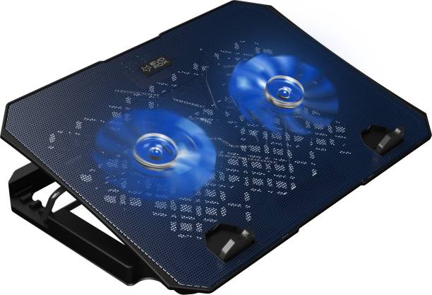 AMKETTE EvoFox Frost 15.6 inches with blue LED 2 Fan Cooling Pad
