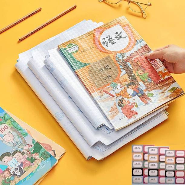 TOOBIL Self Adhesive Transparent Book Covers – 30 Pcs (A5/B5/A4 Sizes) Book Cover