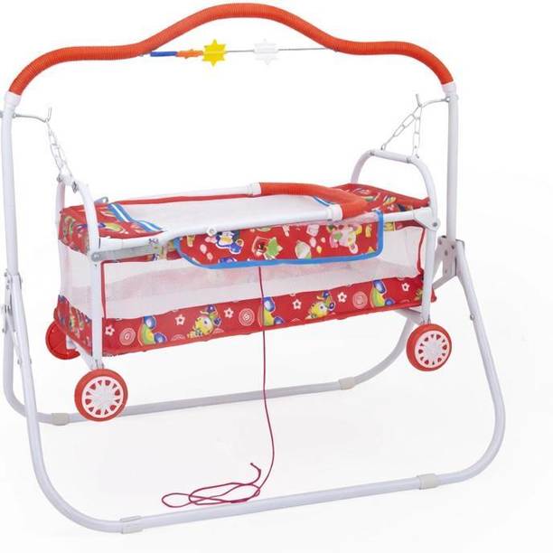 IMPHI Baby Cradle Cot Cum Stroller for Baby Boy And Girl Cot