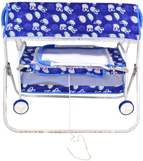 SWING N FLY Baby Cradle Mosquito Net Jhula Palna Stroller Infant &amp; Toddler Beds Cot