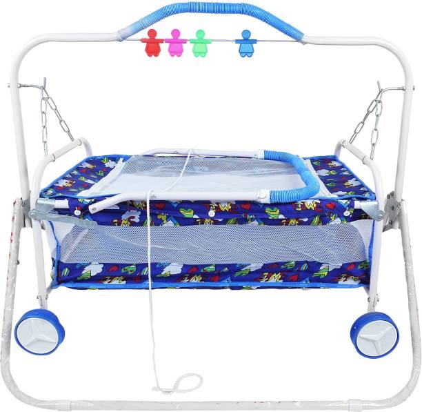 SWING N FLY Baby Cradle Mosquito Net Jhula Palna Stroller Infant &amp; Toddler Beds Bassinet