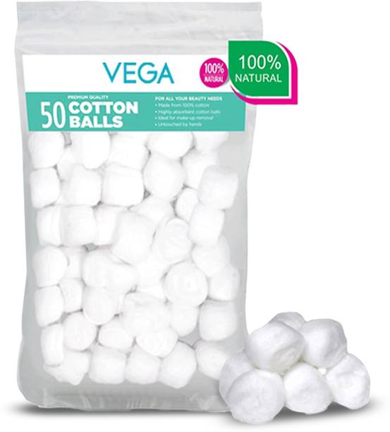 VEGA Cotton Balls for Makeup Remover, Multi Purpose Use