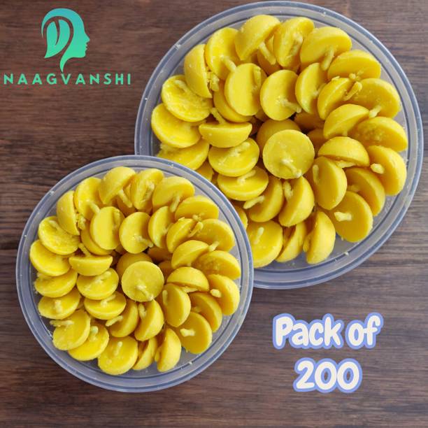 Naagvanshi Handmade ghee batti (100×2) ghee wicks for aarti Cotton Wick