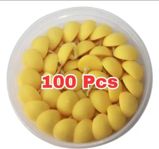Naagvanshi Pure cow ghee diya batti wax free for Puja and hawan and diwali arti puja Cotton Wick