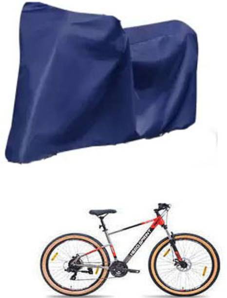 RAAMKM CB150 cycle cover plain blue for enzo Bicycle Cover Free Size