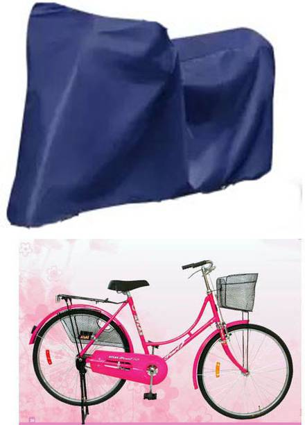 RONISH Cycle Cover Plain Blue For PEARL 50 cm Bicycle Cover Free Size