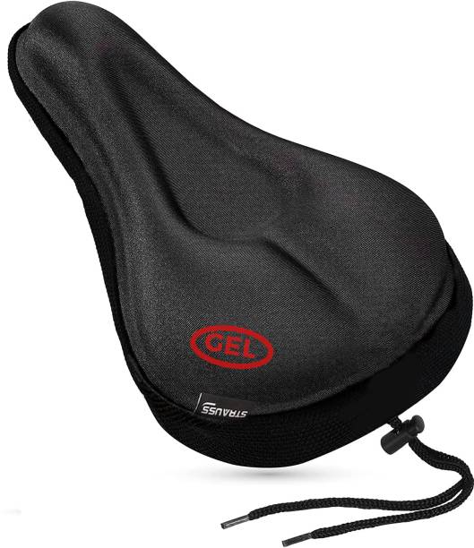 Strauss Silicone Gel Cycle Seat Cover | Bicycle Seat Cover | Cycle Seat Cushion Bicycle Seat Cover Free Size
