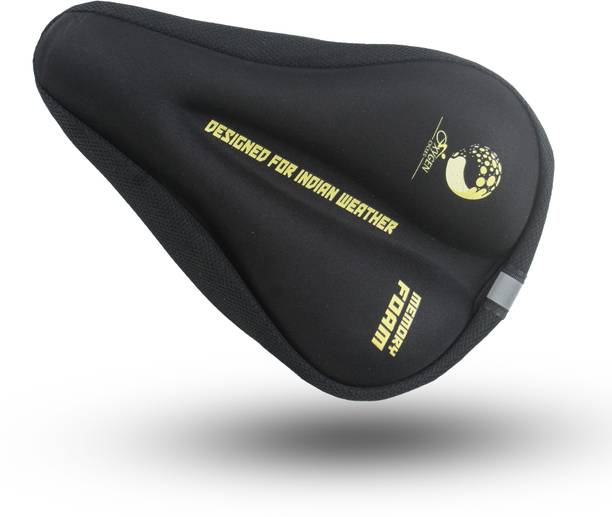 OXYGEN Cycle Seat Cover – Memory Foam 11x7.1 Inch Breathable, Anti-Slip Cycle Seat Pad Bicycle Seat Cover Free Size