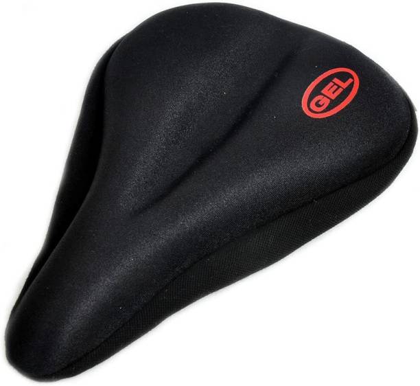 GJSHOP Silicone Gel Saddle and Soft Seat Cover with Cushion for Bicycle (Pack of 1) Bicycle Seat Cover Free Size