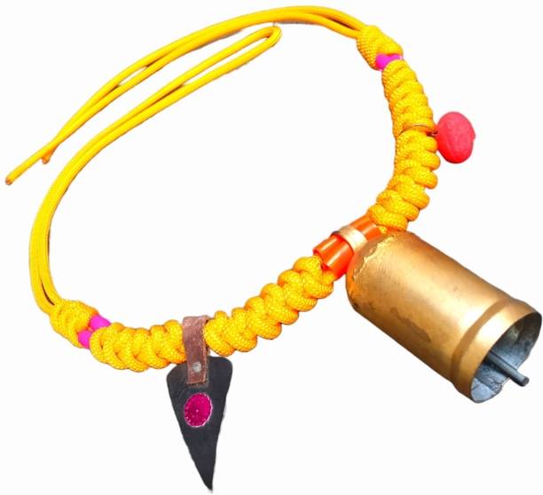 MsKESHAV FANCY COW MALA FROM ROUND POLYESTER FOR COW AND BUFFALO Mountable Cowbell