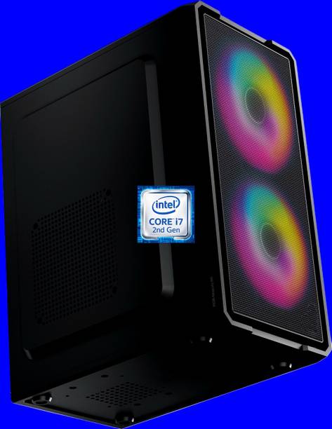 Longan Intel® Core™ i7-2600 Processor [8MB Smart Cache, Up to 3.80 GHz] [DPK-N5] RGB-Majesty-N5 | Intel® Core™ i7 - 2600 Processor (8 GB RAM/Intel UHD 4K Graphics/256 GB SSD Capacity/Windows 11 Pro) Gaming Tower with MS Office
