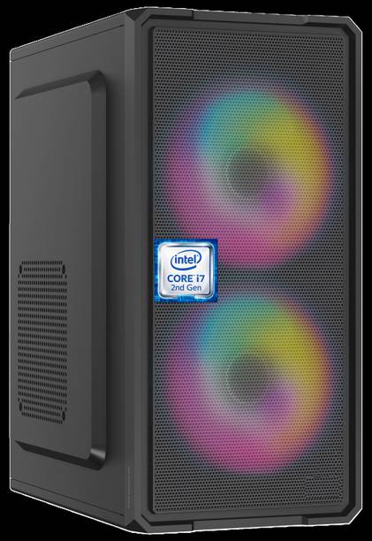 Longan Intel® Core™ i7-2600 Processor [8MB Smart Cache, Up to 3.80 GHz] [IXW-N5] Intel® Core™ i7 - 2600 Processor | RGB-Majesty-N5 (8 GB RAM/Intel UHD 4K Graphics/256 GB SSD Capacity/Windows 11 Pro) Gaming Tower with MS Office