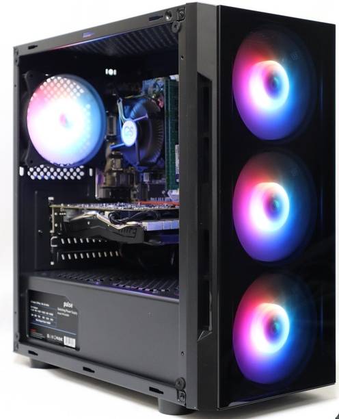 QuantumQuirks CORA JI RYZEN 5 GAMING PC AMD RYZEN 5 (16 GB RAM/NVIDIA GT 730 Graphics/4 TB Hard Disk/256 GB SSD Capacity/Windows 11 Pro/4 GB Graphics Memory) Gaming Tower
