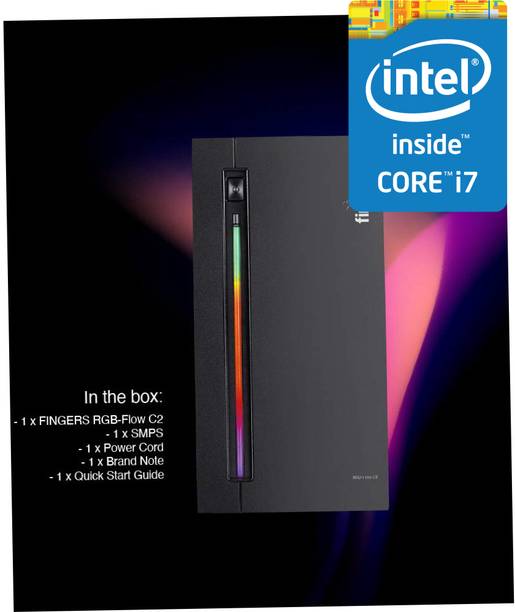 LATHOR Intel Core™ i7 - 3770 [16GB RAM / 1024GB SSD] Flow-C2 CPU [OKV] Core i7-3770 (16 GB RAM/Intel® UHD Graphics/1 TB SSD Capacity/Windows 11 Pro) Gaming Tower with MS Office