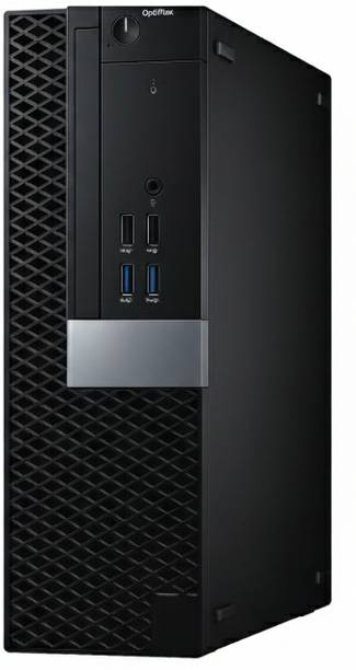 Nayajaisa (Refurbished)Optiplex 5040 USFF i5 6th 16-128+500 (16 GB RAM/WiFi/MS Office/USB/Ethernet/Black/1 Year Warranty/ Integrated Graphics/500 GB Hard Disk/128 GB SSD Capacity/Windows 11 Pro) Ultra Tower with MS Office