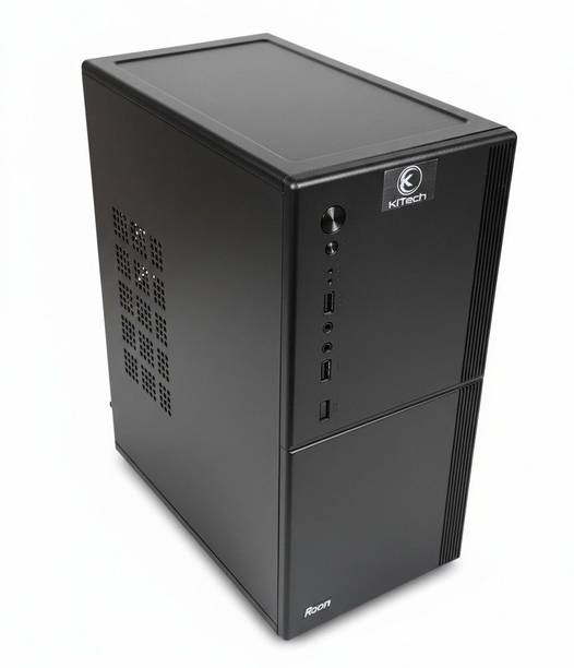 KiTech FOXIN I3 I3 2ND (4 GB RAM/UP TO 1GB ON BOARD Graphics Graphics/319 GB Hard Disk/Free DOS, Windows 10 Pro (64-bit)) Mid Tower