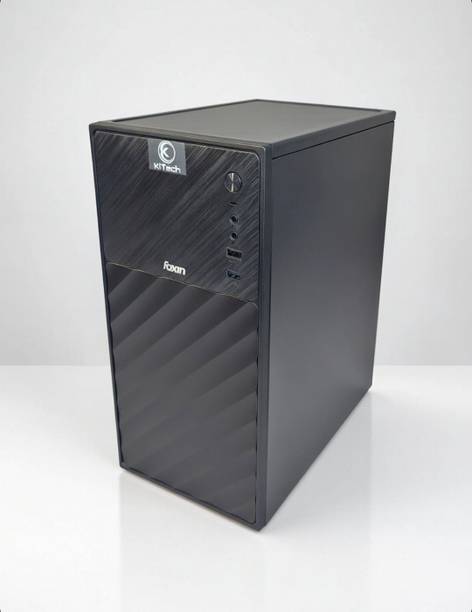 KiTech I3 ORION I3 2ND (4 GB RAM/UP TO 1GB ON BOARD Graphics Graphics/320 GB Hard Disk/Free DOS, Windows 10 Pro (64-bit)) Mini Tower with MS Office