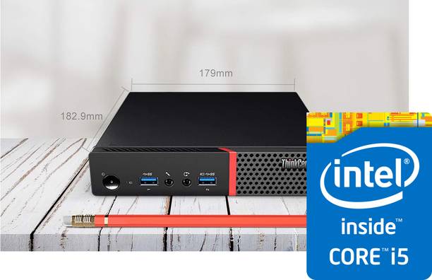 BESTYLISH ThinkCentre Tiny PC | i5-6500 Processor [6MB Smart Cache, 3.20 GHz] | S/N: BHJIA Tiny PC Intel? Core? i5 (6th Gen) (8 GB RAM/Intel? HD 530 Graphics/256 GB SSD Capacity/Windows 11 Home (64-bit)) Mini Tower with MS Office