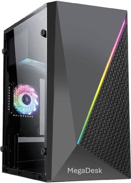 MegaDesk Gaming I5 (8 GB RAM/ON BOARD Graphics/256 GB SSD Capacity/Windows 11 Pro/1 GB Graphics Memory) Mid Tower with MS Office