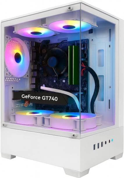 Nodraj Gaming PC Core i7-4th Gen (16 GB RAM/GeForce GT 740 Graphics/512 GB SSD Capacity/Windows 11 Home (64-bit)/4 GB Graphics Memory) Gaming Tower with MS Office
