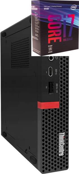 Hayyo ThinkCentre Mini PC | Core™ i7-8700 Processor [6 Cores, 12 Threads] [OKH] Intel® Core™ i7 (8th Generation) Processor [6 Cores, 12 Threads] (16 GB RAM/Integrated Intel® Ultra HD 4K 630 Graphics/1 TB SSD Capacity/Windows 11 Pro) Mid Tower with MS Office