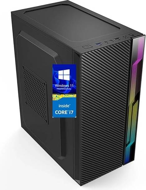 CloudVU Desktop PC CPU Core i7 | 16GB RAM | NVMe 512GB SSD | Windows 11 Pro Licence i7 4770 (16 GB RAM/Intel HD Graphics Graphics/512 GB SSD Capacity/Windows 11 Pro/2 GB Graphics Memory) Mini Tower with MS Office