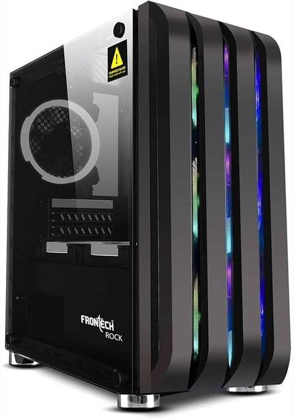 Frontech XAILO CORE I7 7TH GEN GAMING CPU RGB Intel core i7 processor 7TH gen (16 GB RAM/RX 550 Graphics/4 TB Hard Disk/512 GB SSD Capacity/Windows 11 Pro/4 GB Graphics Memory) Gaming Tower