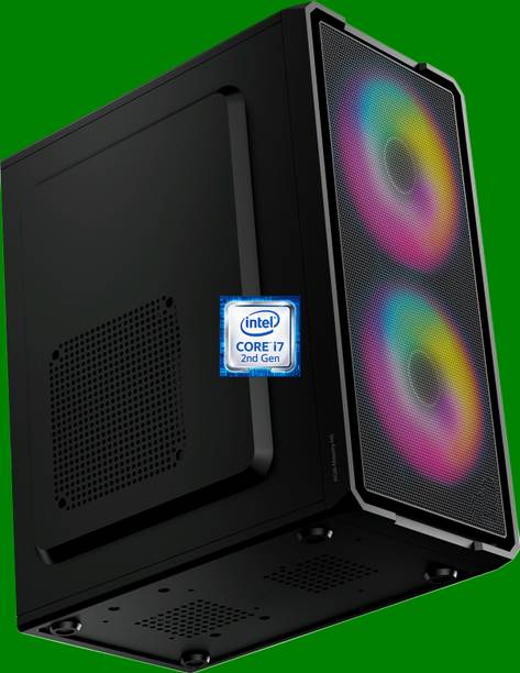 KEATZ Intel Core i7-2600 Processor [4 Cores, 8 Threads] [DMU-N5] Intel Core i7 - 2600 Quad Core Processor | Gaming PC | RGB-Majesty-N5 (8 GB RAM/Intel® Ultra HD 2000 Graphics/256 GB SSD Capacity/Windows 11 Pro) Gaming Tower with MS Office