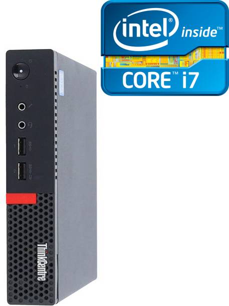 NCS Intel Core i7 (6th Gen) [4 Cores, 8 Threads, 3.40 GHz] - ThinkCentre CPU [XTM] Core™ i7-6700 [4 Cores, 8 Threads] - LENOVO Tiny PC (32 GB RAM/Intel HD 530 Graphics/1 TB SSD Capacity/Windows 11 Pro) Mini Gaming Tower with MS Office