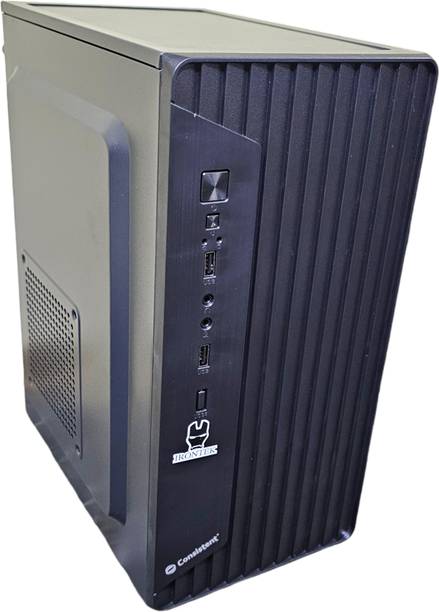IRONTEK STYLE I3/4/320GB Intel 3.GHz (4 GB RAM/UP TO 1GB ON BOARD Graphics Graphics/320 GB Hard Disk/Free DOS, Windows 10 Pro (64-bit)) Mini Tower with MS Office