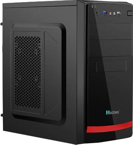 HASONS R310s4256 core i3 (4 GB RAM/NA Graphics/256 GB SSD Capacity/Windows 10 Pro (64-bit)) Full Tower