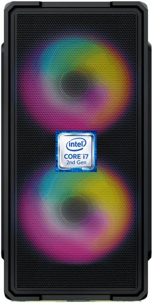 Longan Intel Core i7-2600 Processor [KDG-N5] Gaming PC with RGB Fans | Intel® Core™ i7 - 2600 Processor (8 GB RAM/Intel® UHD Graphics/256 GB SSD Capacity/Windows 11 Pro) Gaming Tower with MS Office